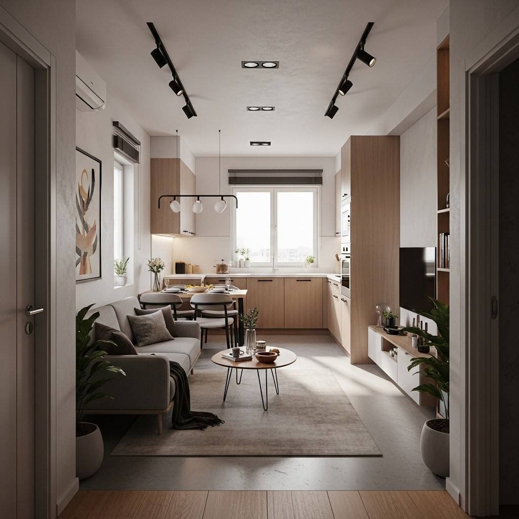 Compact Urban Home 3D Layouts in Sialkot