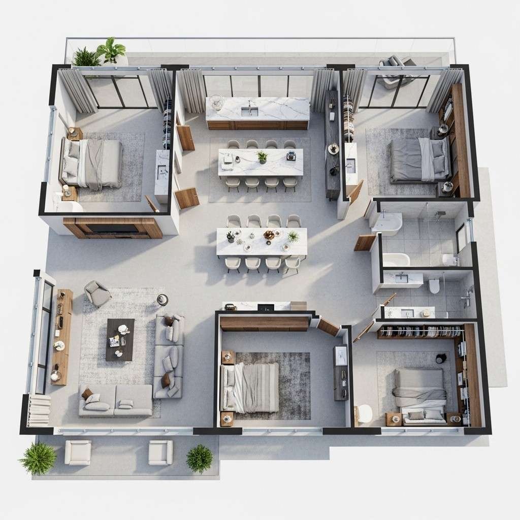 Eco-Friendly Modern Home