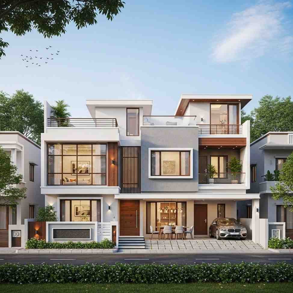Functional Family Home Designs in Hyderabad