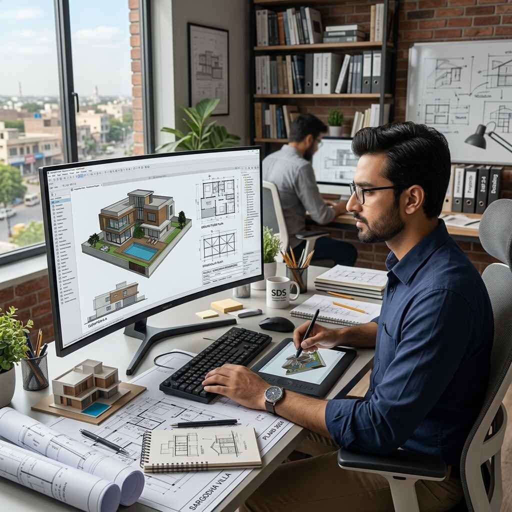 Advanced 3D Home Design Services in Sargodha
