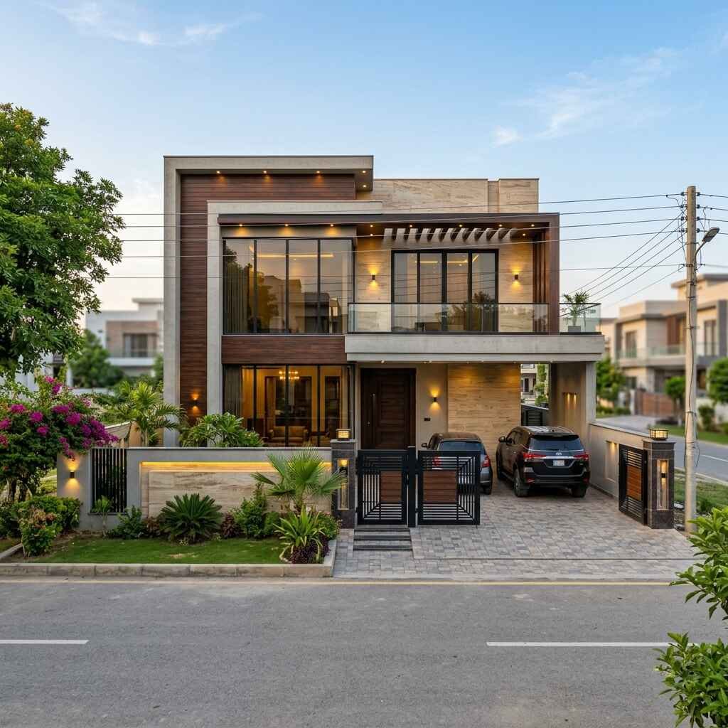 Modern Urban Home Design in Sargodha