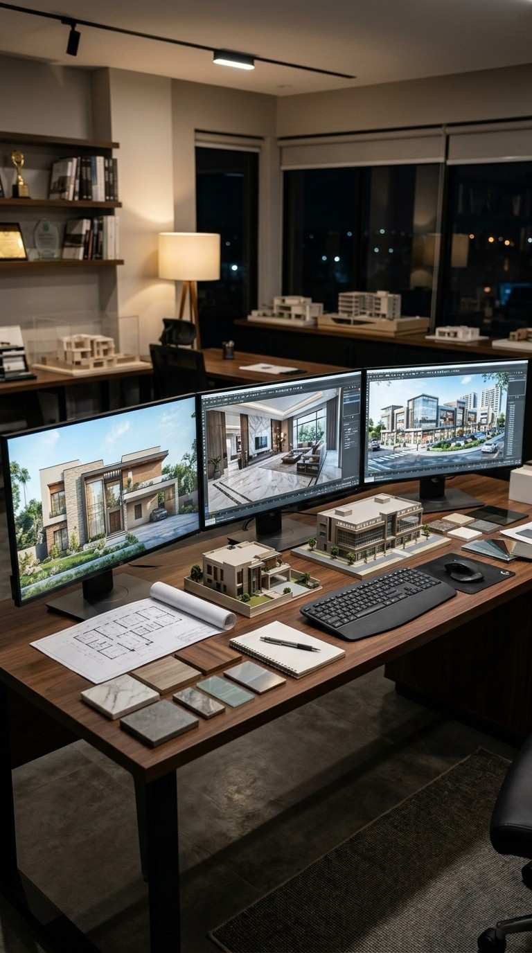 Realistic 3D Design Visualization in Sargodha