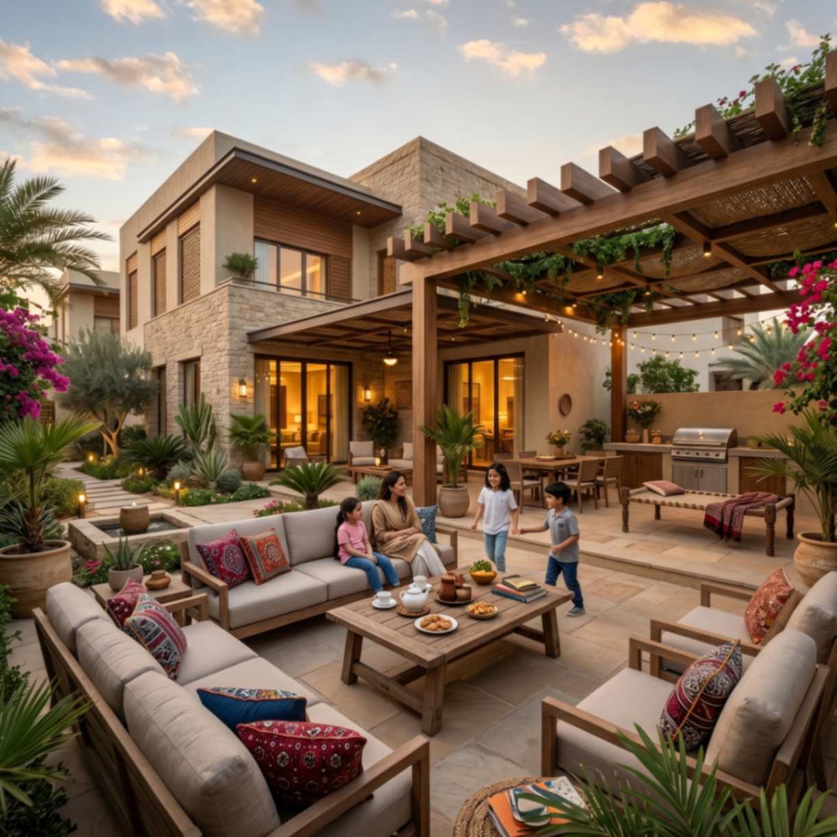 Shaded Outdoor Living