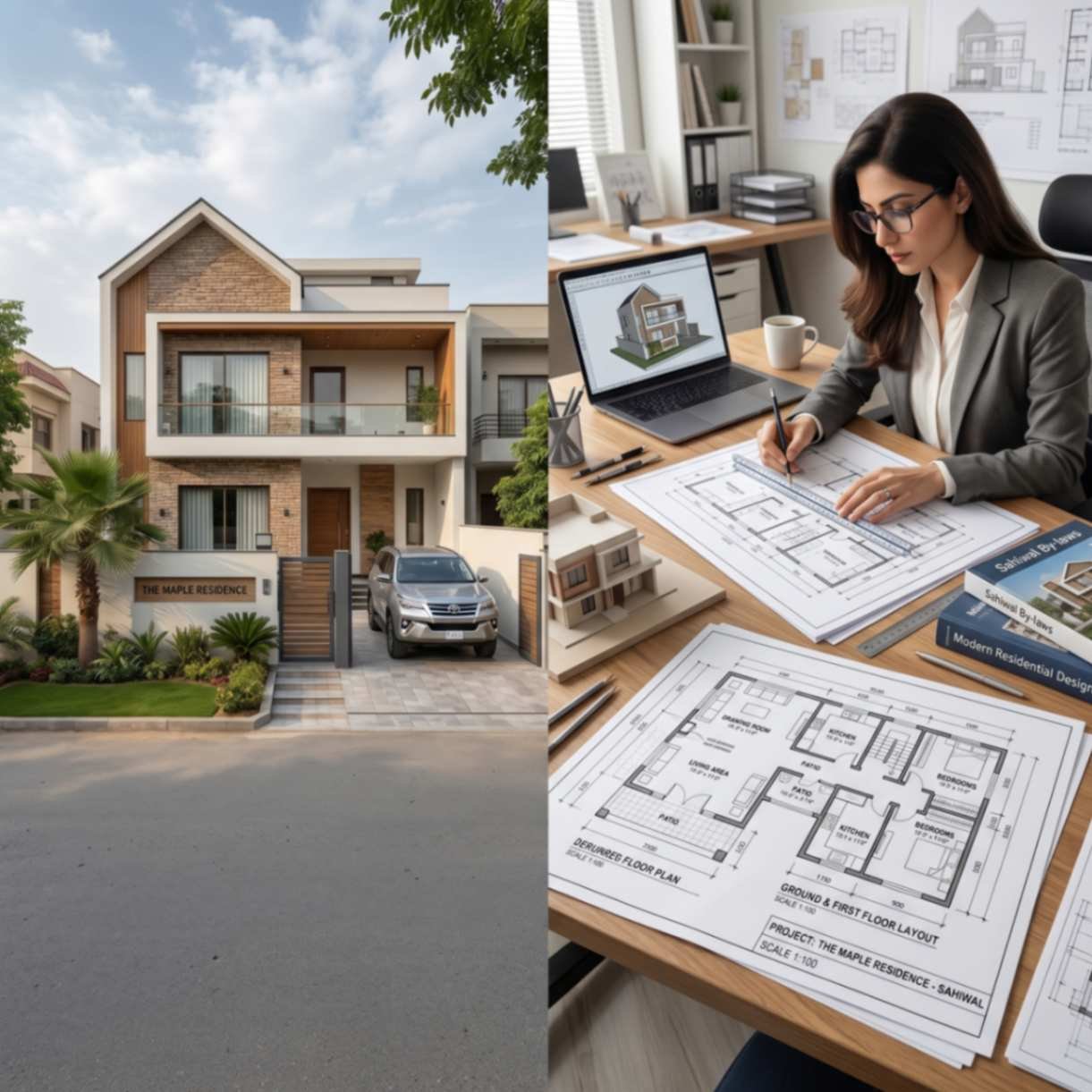 A Practical Mid-Size House Layout