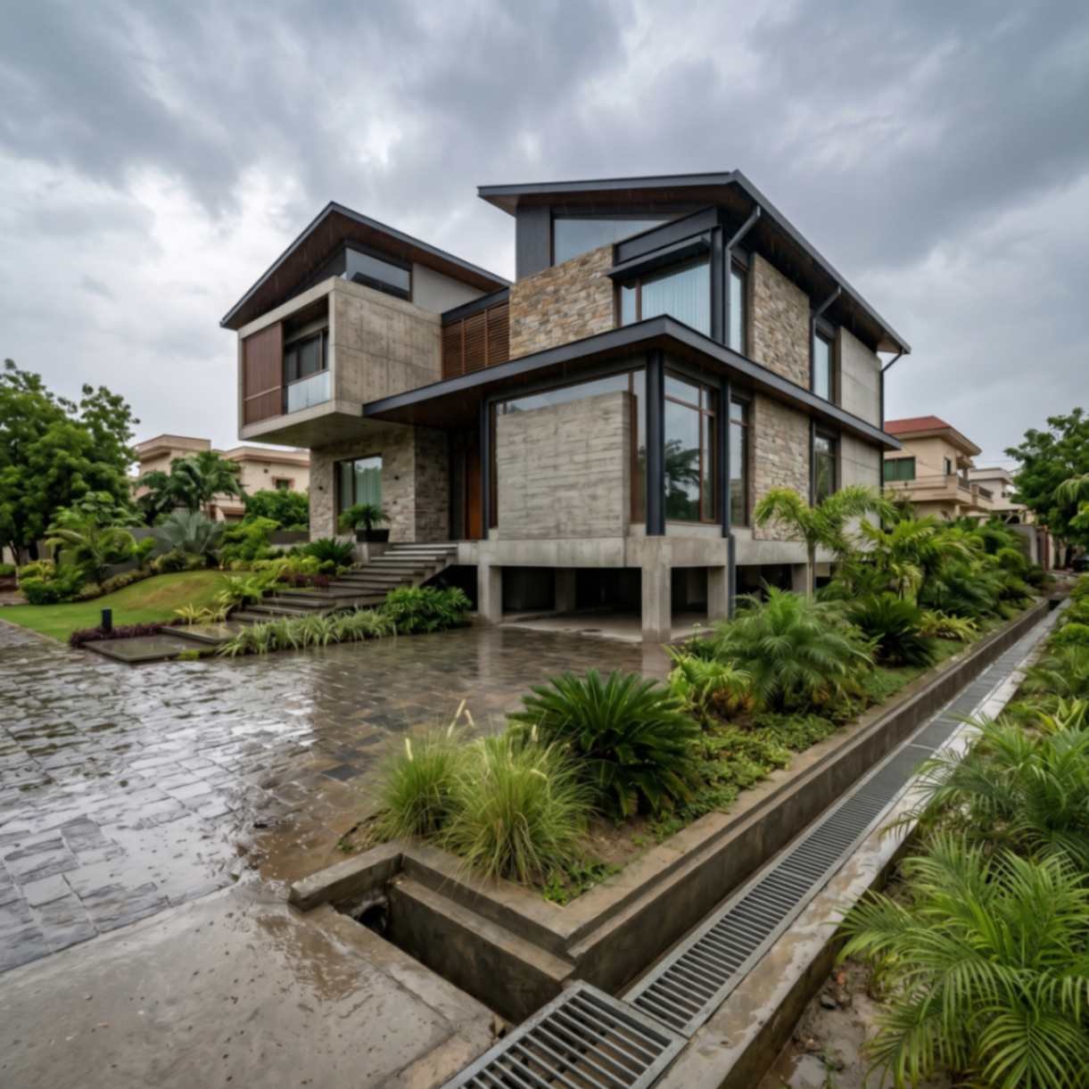 Drainage-Conscious Home Planning