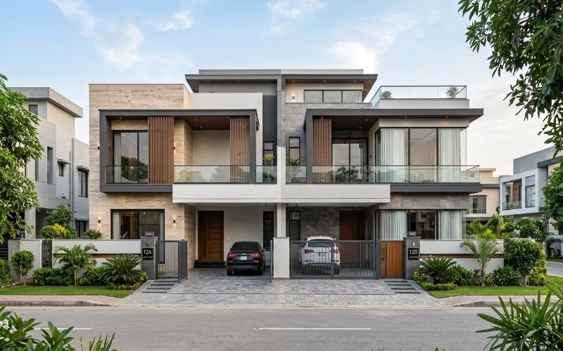 10 Marla Duplex House Design