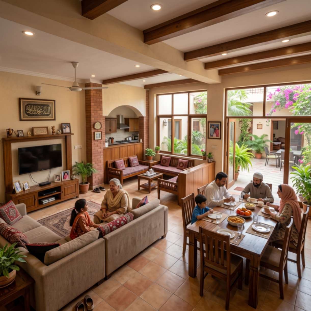 Functional Family Home Designs in Mirpur Khas