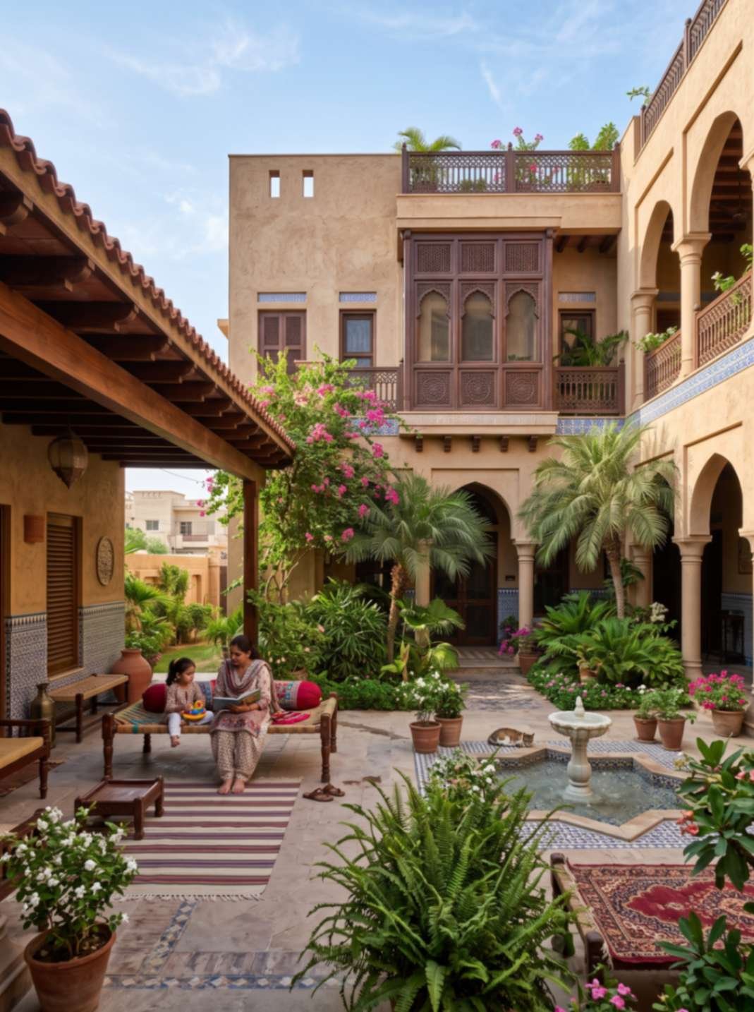 Courtyard & Open-Air Living