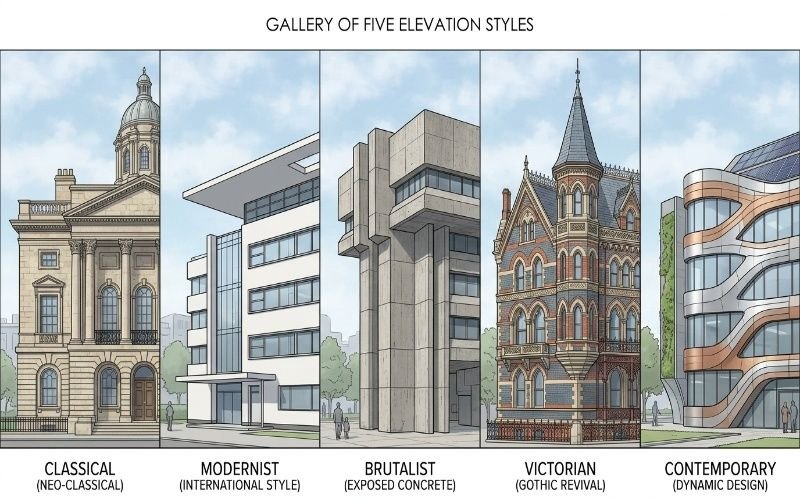 Popular Front Elevation Design Ideas in Lahore