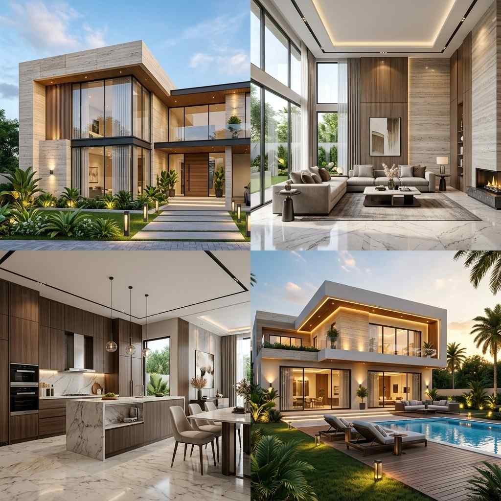 Interior, Exterior & Elevation Design