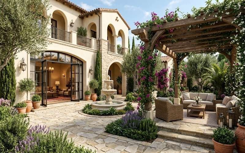 Mediterranean House Design Lahore
