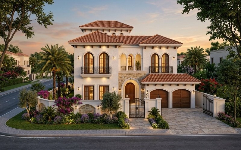 Mediterranean House Design Lahore