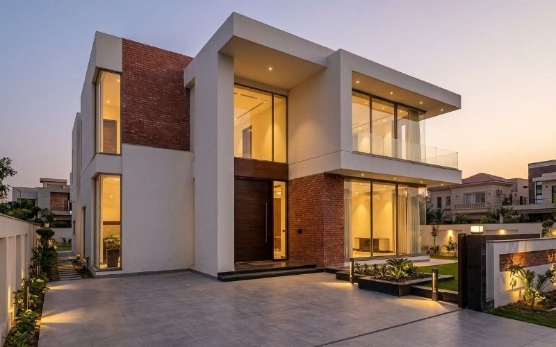 Modern villa design Lahore