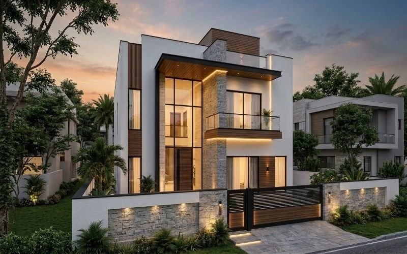 medorn home exterior design