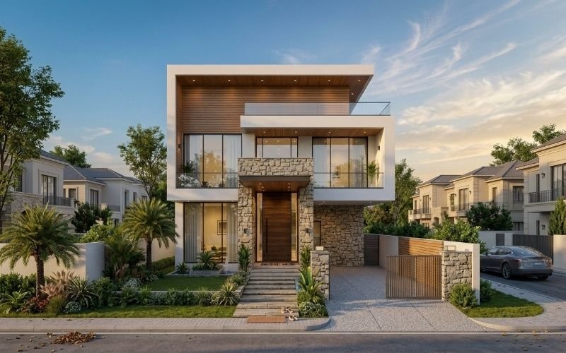 modern house exterior design