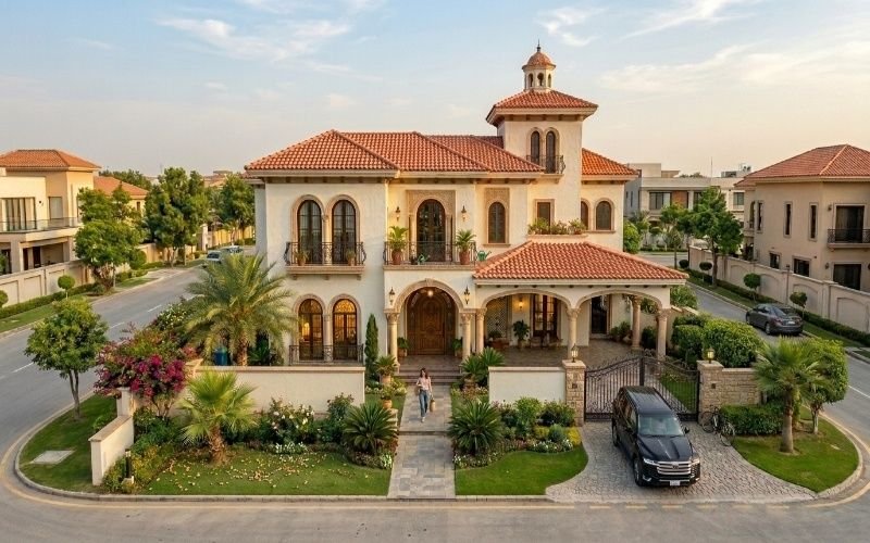 Spanish House Design Ideas in Lahore