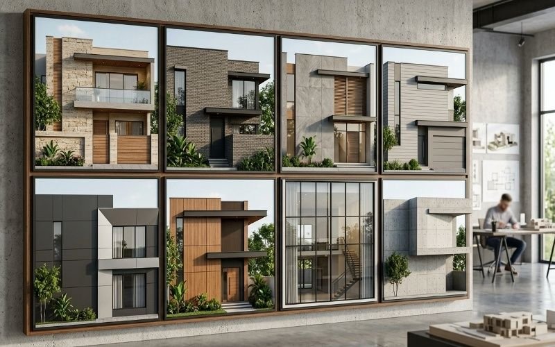 Facade anatomy infographic