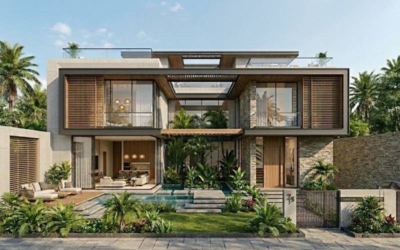 House ventilation design in Lahore with natural airflow
