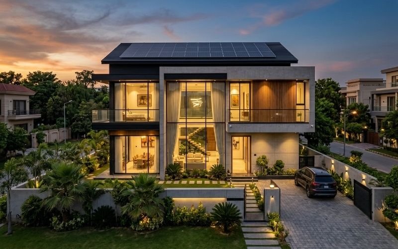 modern luxury house